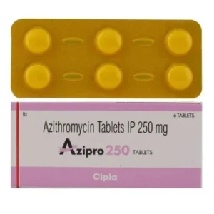 Azipro 250mg (Azithromycin)