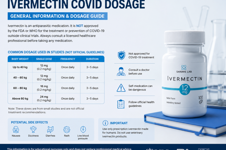 Ivermectin covid dosage